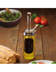 World of Flavours Italian Dual Oil & Vinegar Bottle