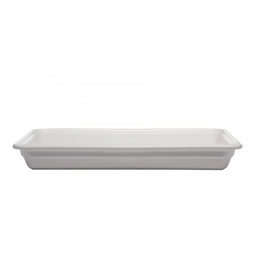 Emile Henry Gastronorm Dish 1/1 65mm White