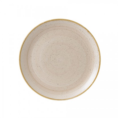 Stonecast Nutmeg Cream 10inch Coupe Plate