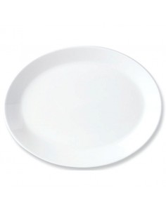 Simplicity Plate Coupe Oval White 20.25cm 2