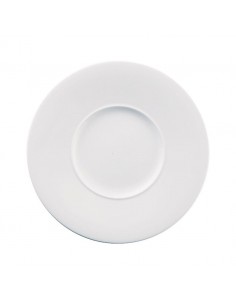Ambience Plate Medium Rim White 28cm