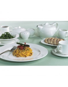 Alchemy White Butter Dish 10.2cm 2