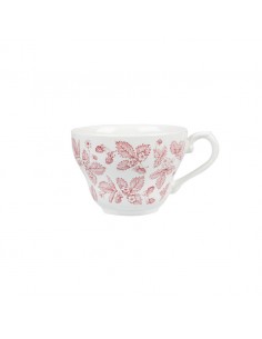 Cranberry Bramble Georgian Teacup 7oz