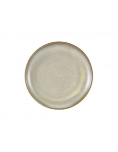 Terra Porcelain Matt Grey Coupe Plate 24cm