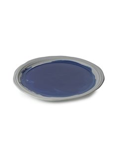 No.W Dinner Plate 28.5cm Indigo Blue