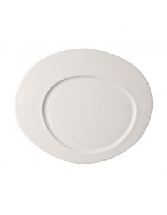 Allspice Oval Flat Plate Cayenne 19x4cm