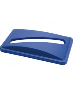 Paper Recycling Lid for Svelte Containers, Blue