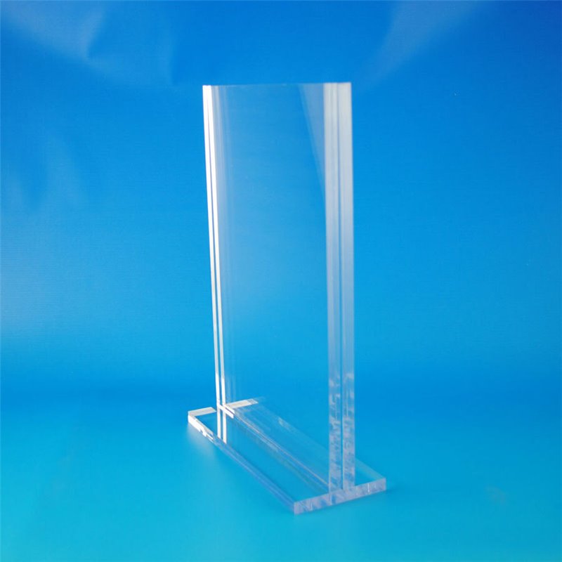 A5 Menu Holder Clear Acrylic With Base