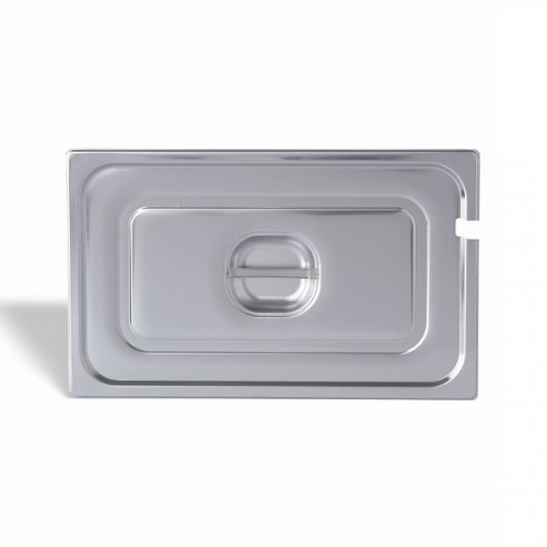 Stainless Steel 18/10 Notched Lid for 1/6 G/N
