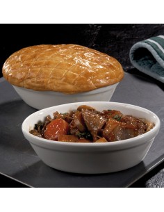 Simplicity Baking Dish Oval White 15.75cm 37cl 2