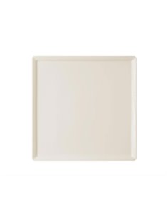 Allspice Square Plate Ginger 27x27cm