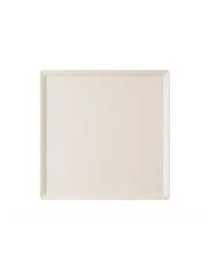 Allspice Square Plate Ginger 27x27cm