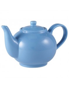 Royal Genware Teapot 45cl Blue