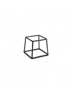 Rubber Pedestal Rectangular 17.8x 15.2 x 12.7cm