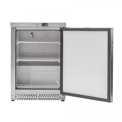 Arctica HEC907 143 Ltr Undercounter Fridge Stainless Steel Finish