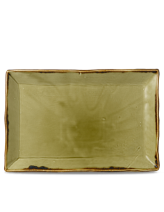 Harvest Green Large Rectangular Tray