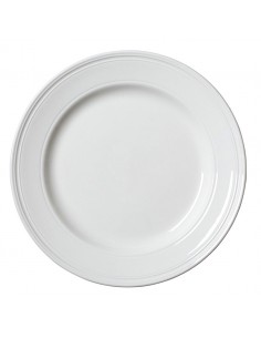 Bead White Plate 28.5cm 2