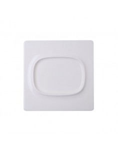 Allspice Square Plate Lavender19x15x3.5cm