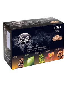 Bradley Bisquettes - Five Flavour Variety Pack (120)