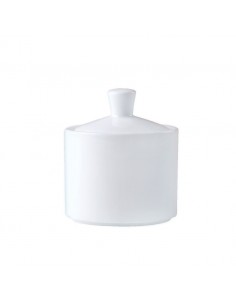 Monaco Vogue Sugar Bowl Covered White 2
