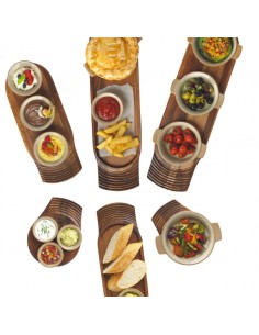 Igneous Dish Pie Dish Brown Stackable 48.3cl 2