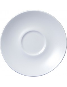 Vellum White Saucer 15.6 Inches