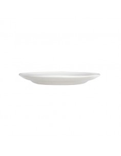 Bead White Plate 16.5cm