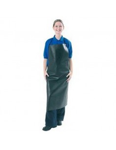 Apron Rubber Black Large - Order Ties Seperately