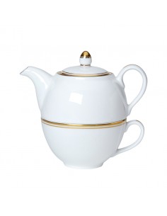 Burnished Gold Tea for One Set