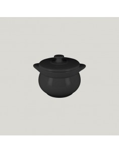 Chef's Fusion Round Soup Tureen & Lid Black