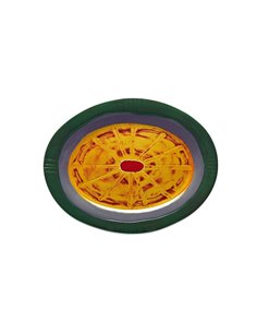 Hot Cha Cha Oval Platter 32.4 x 22.2 x 3.2cm
