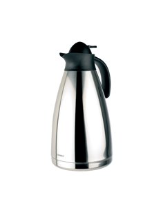 Vacuum Coffee Pot 1ltr Silver & Black