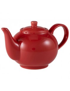 Royal Genware Teapot 45cl Red