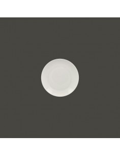 Vintage Flat Coupe Plate 15cm White