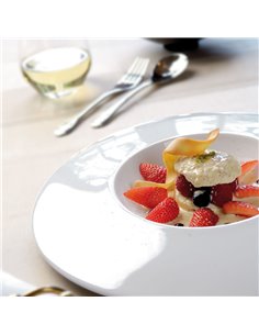 Monaco Float Small Well Plate White 30.5cm 2