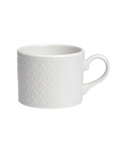 Bead White Cup Accent 35cl