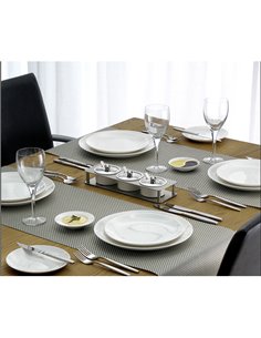 Orientix Round Deep Plate - White 27cm 2