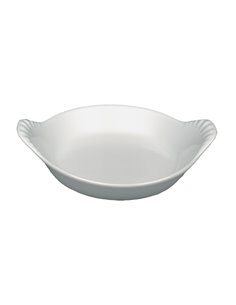 Classic Round Eared Dish White 35cl 18cm