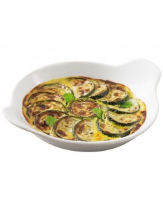 Classic Round Eared Dish White 35cl 18cm 2