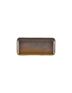 Terra Porc.Rustic Copper Nrw Rect.Platter 27x12.5cm
