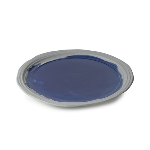No.W Dinner Plate 25.5cm Indigo Blue