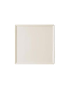 Allspice Square Plate Ginger 25x25cm