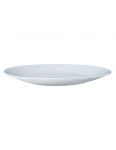 Monaco Contour Plate White 30cm