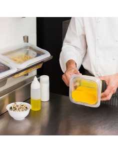 Airtight 1/4 Gastronorm Silicone Lid