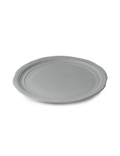 No.W Dinner Plate 28.5cm Grey Recyclay