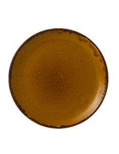 Harvest Brown Evolve Coupe Plate 28.8cm 11 1/4 inch