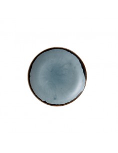 Harvest Blue Evolve Coupe Plate 16.5cm 6 1/2 inch