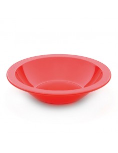 Bowl Stone Rim Red 17cm Polycarbonate