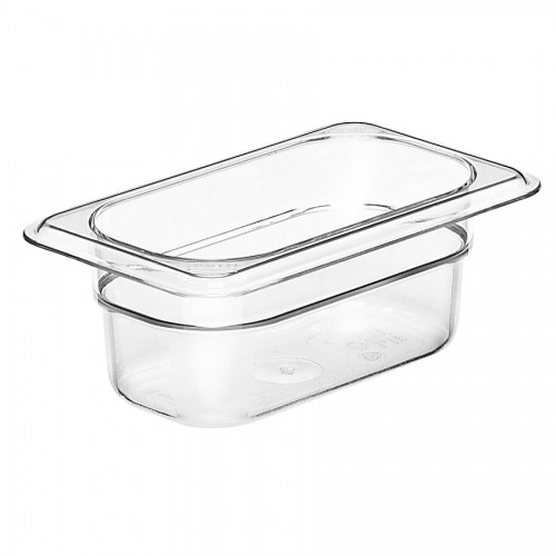 Gastronorm Container Poly 1/9 65mm Clear