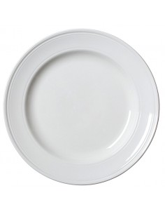 Bead White Plate 30cm
